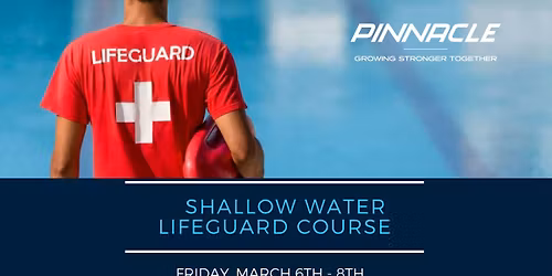 Shallow Water Lifeguard Certification Course