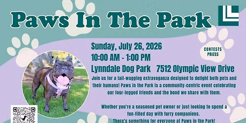 MLBR @ Paws in the Park, Lynnwood, WA
