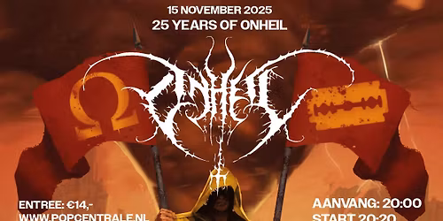 25 YEARS OF ONHEIL + ALKHEMIA + EMBERS OF OBLIVION