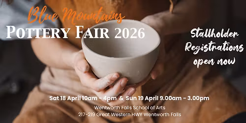 2026 Blue Mountains Pottery Fair