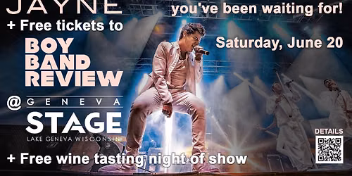 FREE PAIR with a PAIR: Boy Band Review TICKETS with shoe purchase at JAYNE in Lake Geneva