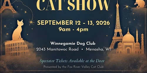 2026 FRVCC Pedigree & Household Pet Cat Show