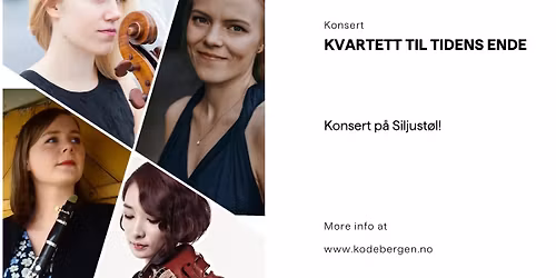 Konsert p\u00e5 Siljust\u00f8l - Kvartett til tidens ende