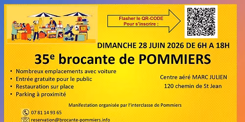 Brocante de Pommiers 2026