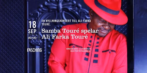 Samba Tour\u00e9 spelar Ali Farka Tour\u00e9 | Fasching, Stockholm