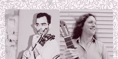 Evan Courtin, violin and Zane Merritt, guitar