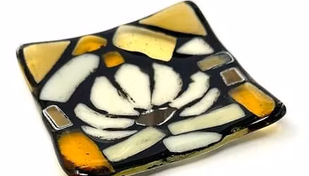 Mosaic Fused Glass Plate :: December 16 Tuesday 6-8 Pm