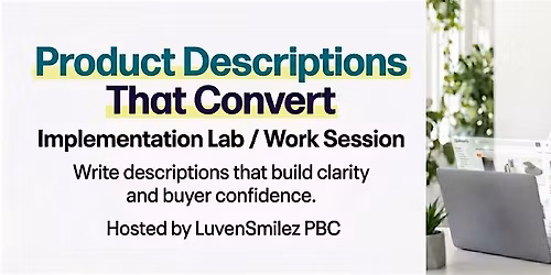 Product Descriptions That Convert: In-Person