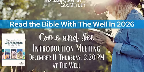 Introduction to Delighting in God's Truth at The Well