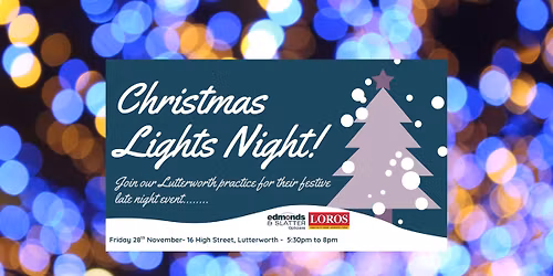 Lutterworth - Christmas Lights Night!