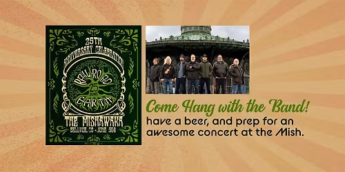 Railroad Earth Pre-Party + Meet and Greet!