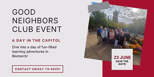 Good Neighbors Club: A Day in the Capitol
