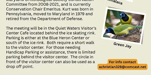 AABC Bird Club December Meeting