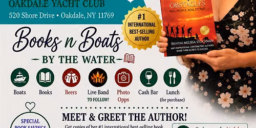 \ufe0f Boats, Books, Beers & a Band By the Water!