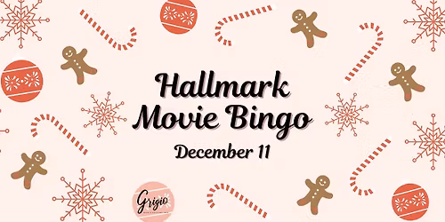 Holiday Movie Bingo at Grigio