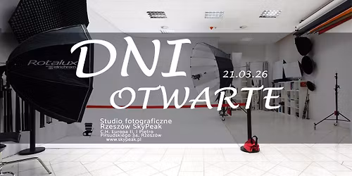 DNI OTWARTE - STUDIO FOTOGRAFICZNE SKYPEAK 