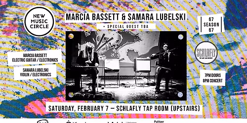 Marcia Bassett & Samara Lubelski - Saturday, February 7th at Schlafly