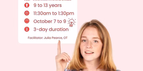 Get Sorted - Executive functioning and self-organisational skills for 9 to 13 year olds.