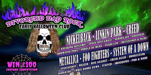 Divorced Dad Rock: Early Halloween Club (Newcastle)