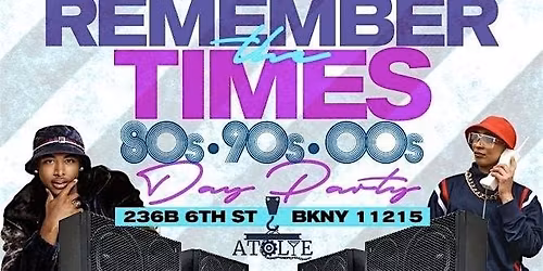 TOKYO\u2019S 90\u2019s OLD SCHOOL JAM DAY PARTY