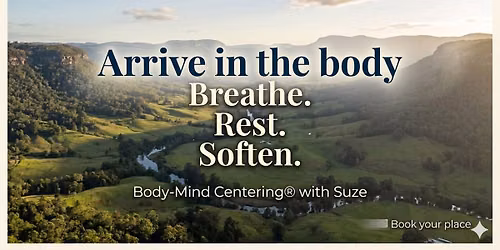 Body-Mind Centering\u00ae in Kangaroo Valley