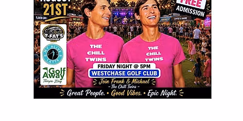 Westchase Community Golf Social hosted by The Chill Twins