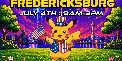 FREE Pok\u00e9mon & Sports Card Show - Fredericksburg, VA - July 4, 2026