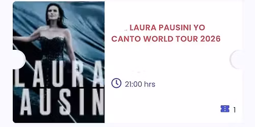 Yo Canto Laura Pausini World Tour 2026