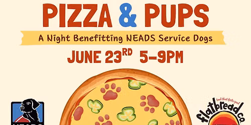 Pizza and Pups: A Night to Benefit NEADS