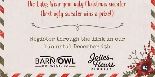 A Pretty Ugly Festive Workshop