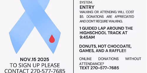 Type 1 Diabetes Walk