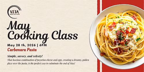 VITA Italian Bar & Grill | April Cooking Class - Carbonara Pasta