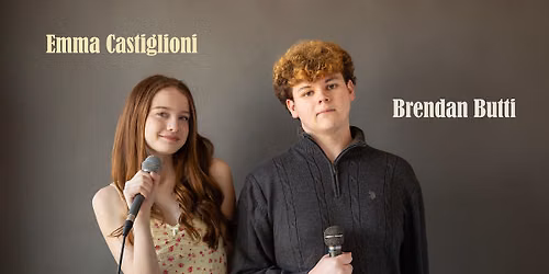 Studio Concert: Brendan Butti & Emma Castiglioni