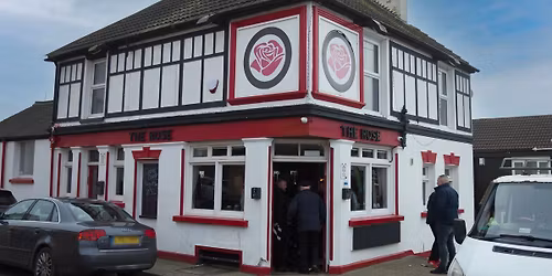 Halloween night at The Rose Pub