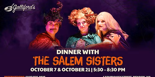 Dinner with the Salem Sisters