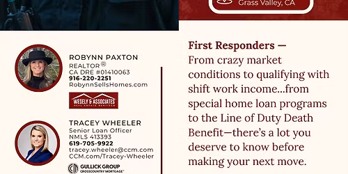 Front Line to Front Door - Line of Duty Benefit