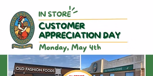 Customer Appreciation Day - In-Store