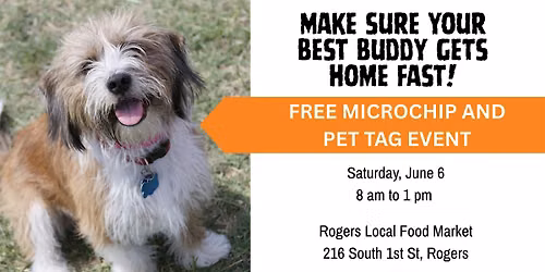 Free Microchip and Pet ID Event