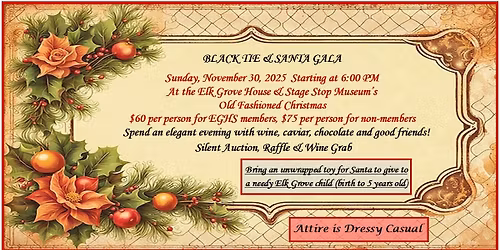 Black Tie & Santa Gala
