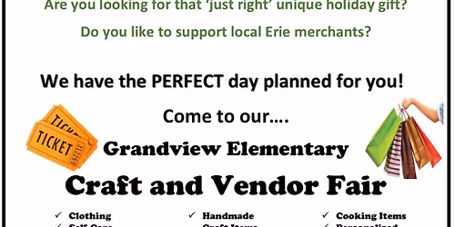 Grandview Elementary Craft and Vendor Fair 