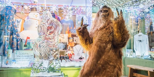 Ice Block Party in Downtown Waynesville