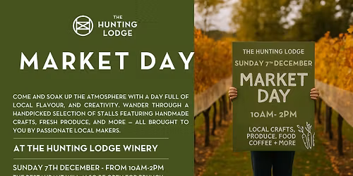 The Hunting Lodge- Market Day