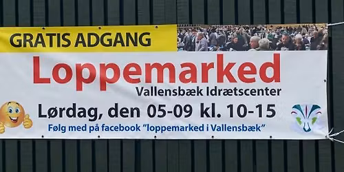 Loppemarked i Vallensb\u00e6k