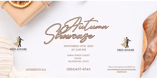 Autumn Showcase Dance Event at Fred Astaire Richmond - Short Pump