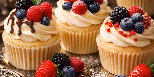 Cupcakes with a Gourmet Twist-Cupcake Decorating Class!