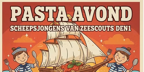 Pasta avond scheepsjongens 