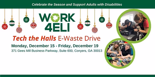 Tech the Halls E-Waste Drive
