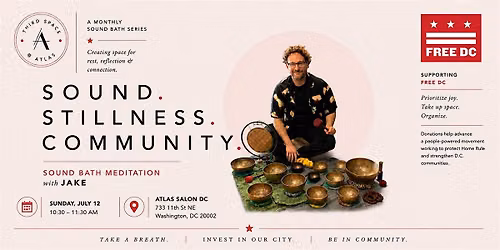 July Sound Bath Meditation w\/ Jake