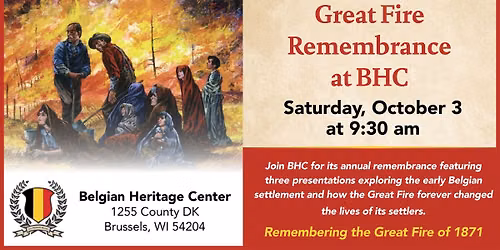 Great Fire Remembrance at BHC