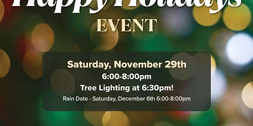 Happy Holidays Event